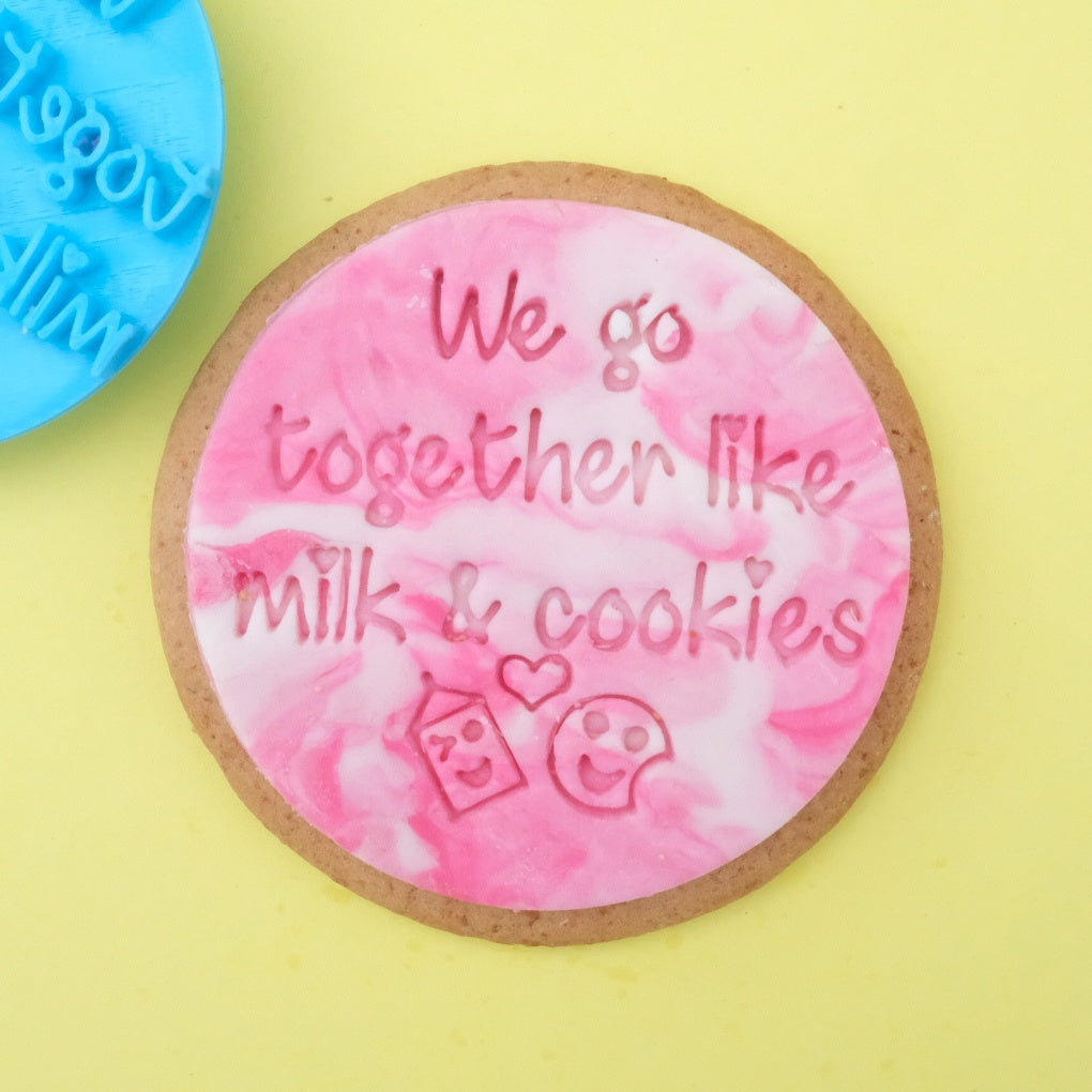 We go together - Cookie/Cupcake Embosser