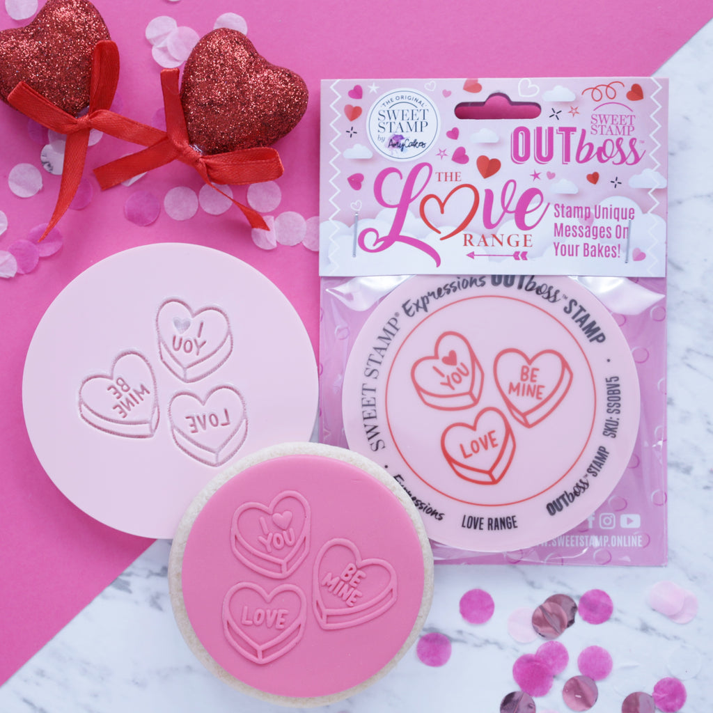 OUTboss Love - Cute Love Hearts - Regular Size