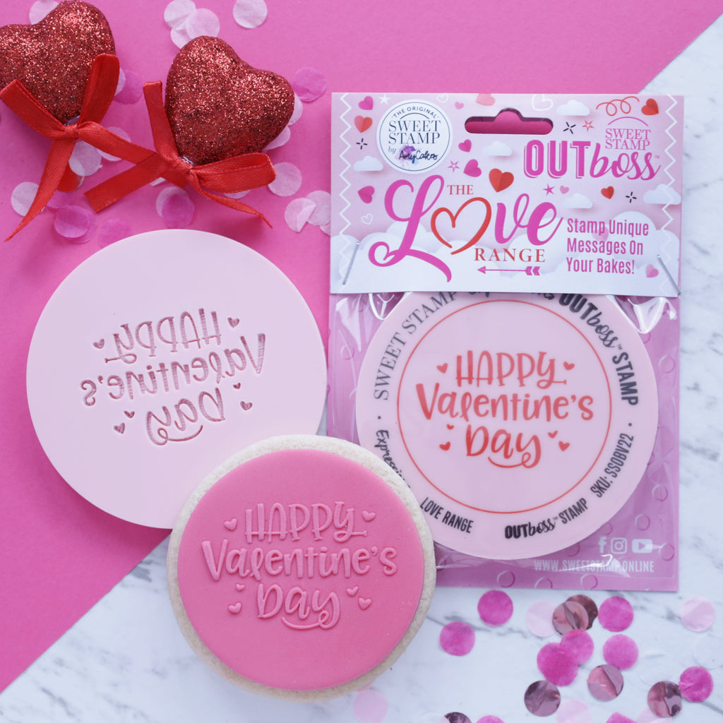 OUTboss Love - Fun Happy Valentines Day - Regular Size
