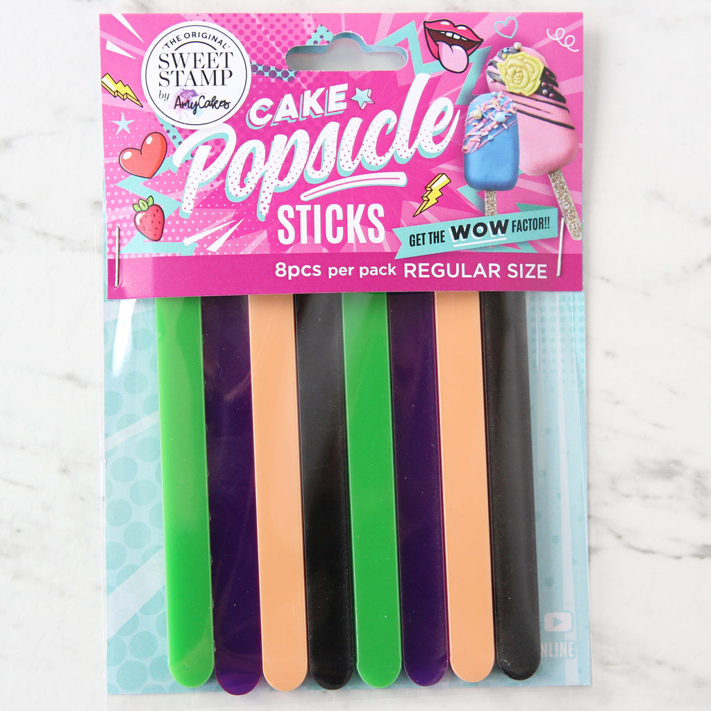 SweetStamp Popsicle Sticks 8pk - Halloween