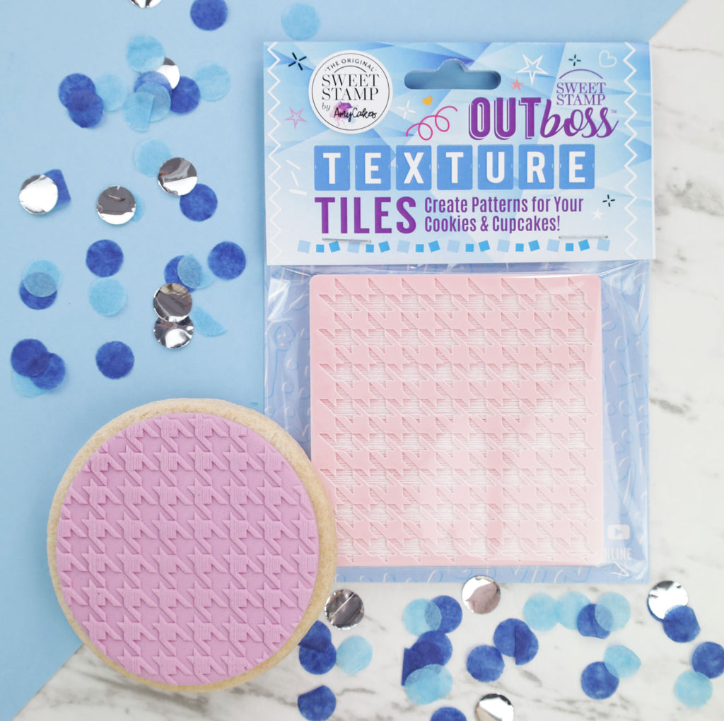 OUTboss Texture Tiles - HOUNDSTOOTH - Regular Size