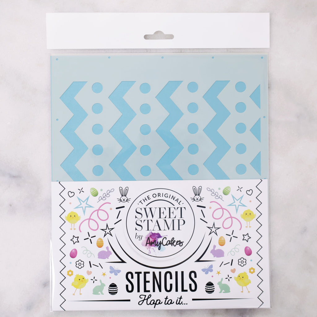 SweetStamp Stencil -  Egg Print