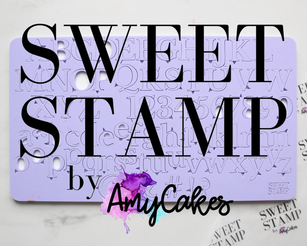 Sweet Stamp - CLASSIC Set - Uppercase, Lowercase, Numbers & Symbols
