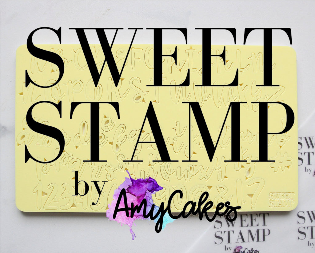 Sweet Stamp - COOKIE Set - Uppercase, Lowercase, numbers & Symbols