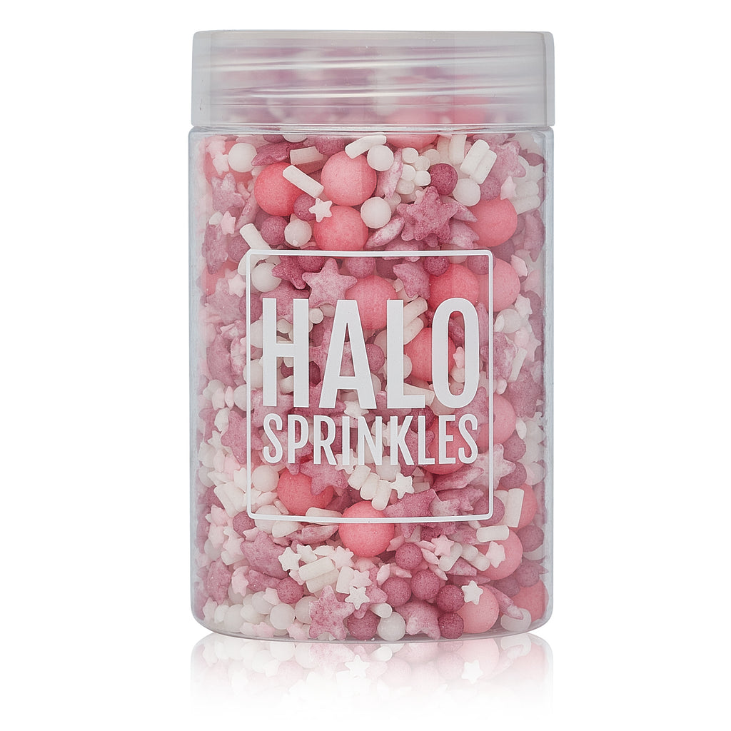 HALO SPRINKLES Luxury Blends - Pinkerbell (VEGAN) - Medium 125g