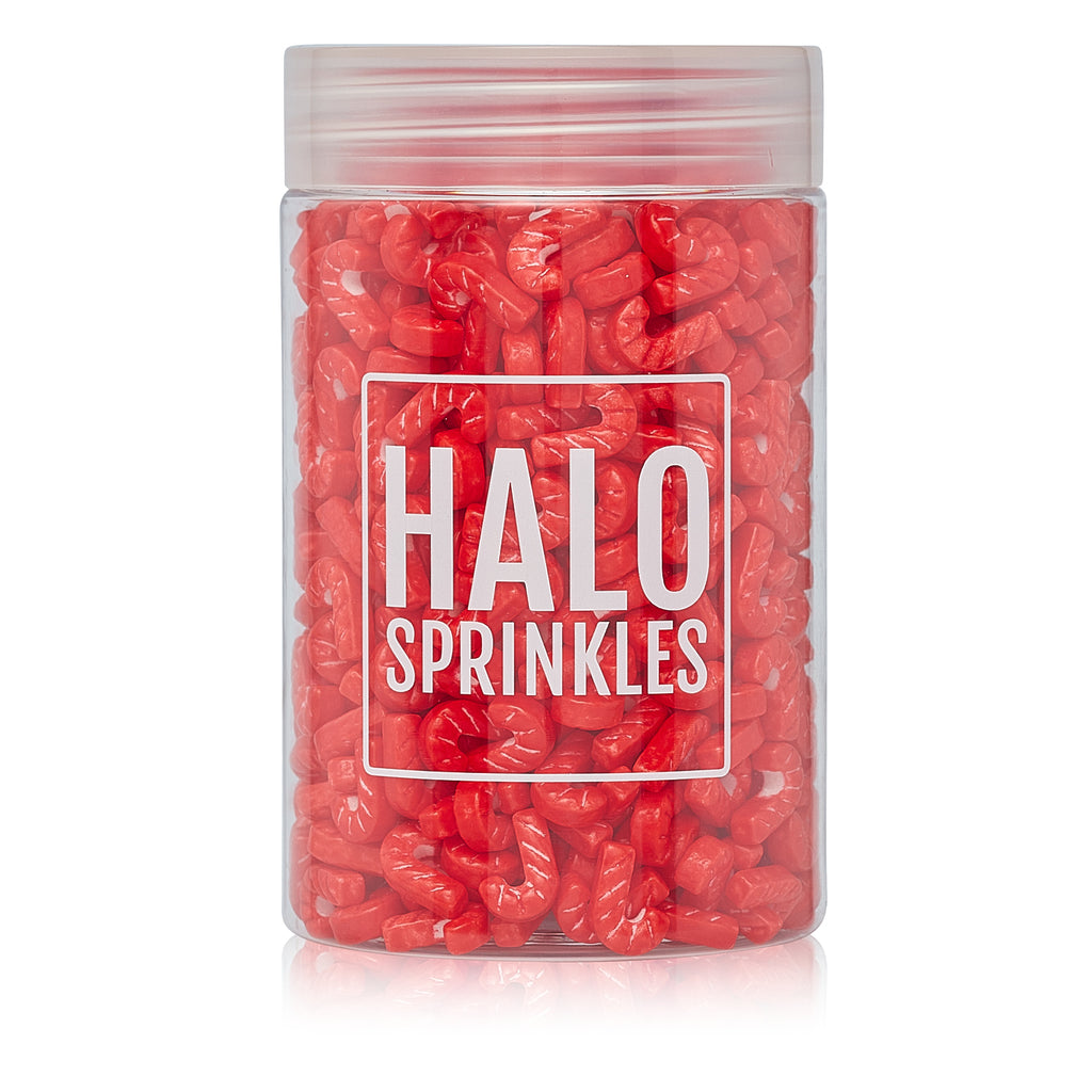 HALO SPRINKLES  - Candy Cane Shapes