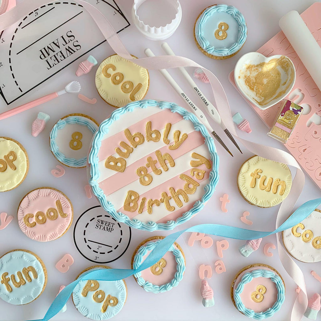 SweetStamp Bubblegum - Uppercase, Lowercase, Numbers & Symbols