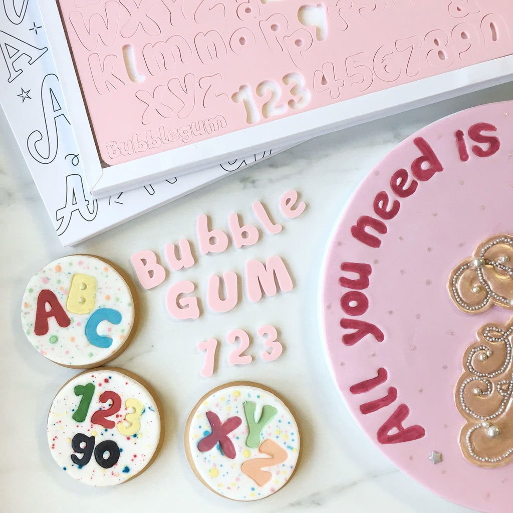 SweetStamp Bubblegum - Uppercase, Lowercase, Numbers & Symbols