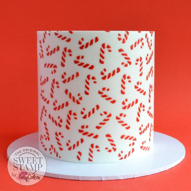SweetStamp Stencil - Candy CANES