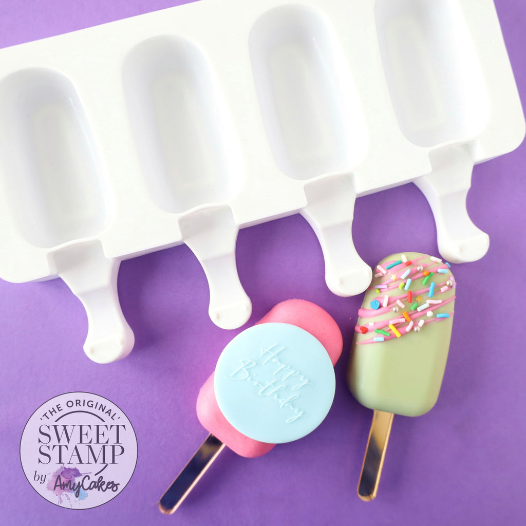 Sweet Stamp Cake Popsicle Mould - Mini