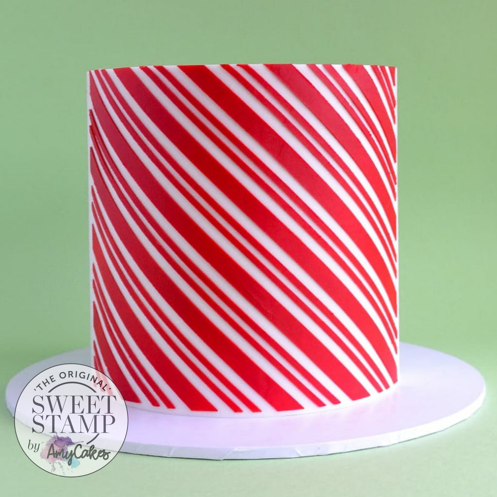 SweetStamp Stencil - Candy Stripe