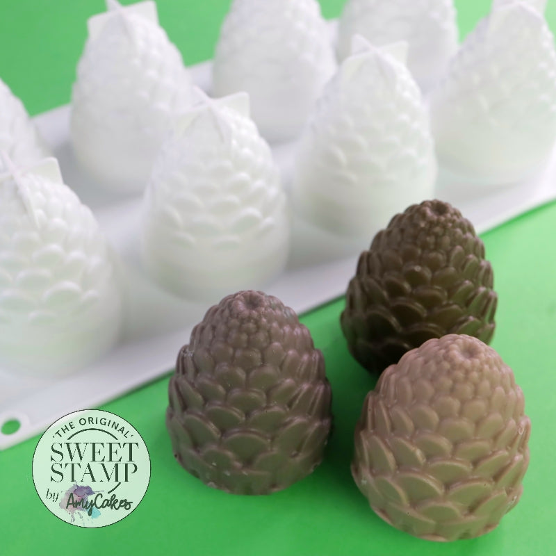 Cake Popsicle Pinecone Mould