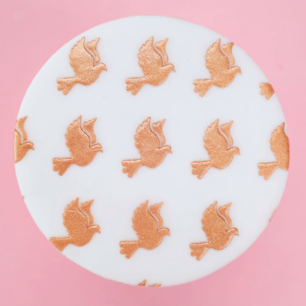 Mini Cookie & Cupcake Stencils - Mini Doves