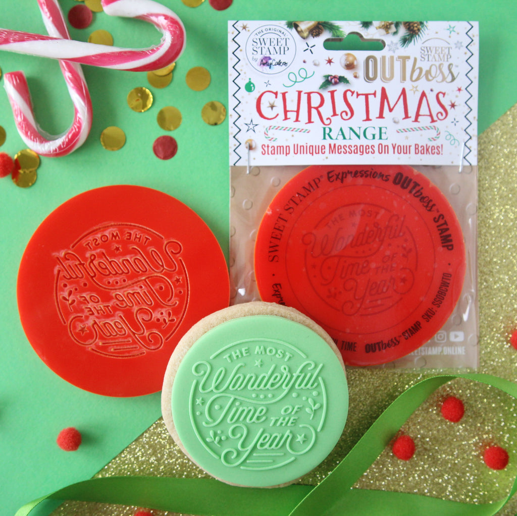 OUTboss Christmas -  Circle Most Wonderful Time Of The Year - Regular Size