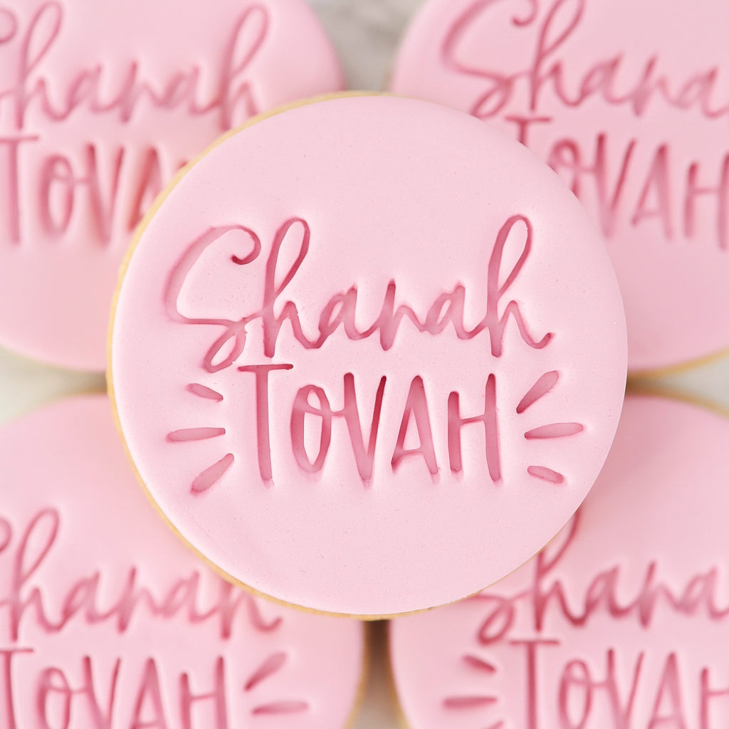 Shanah Tovah - Sweet Stamp Cookie/Cupcake Embosser