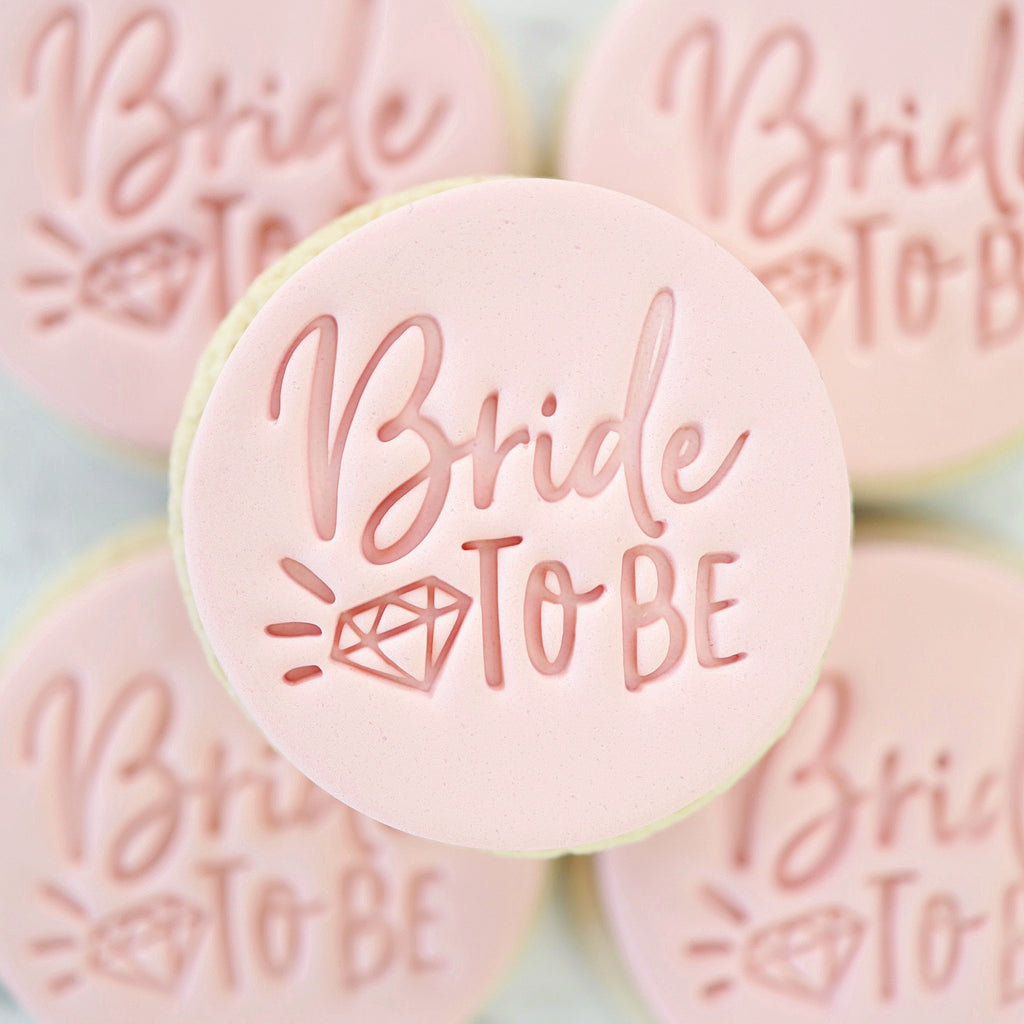 Bride to Be - Sweet Stamp Cookie/Cupcake Embosser