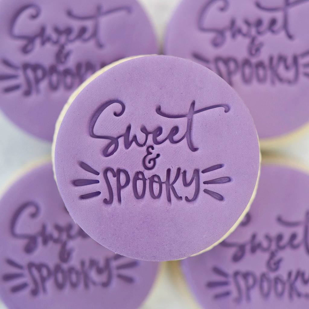 Sweet & Spooky - Sweet Stamp Cookie/Cupcake Embosser