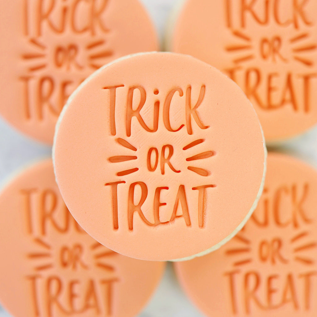 Trick or Treat - Sweet Stamp Cookie/Cupcake Embosser