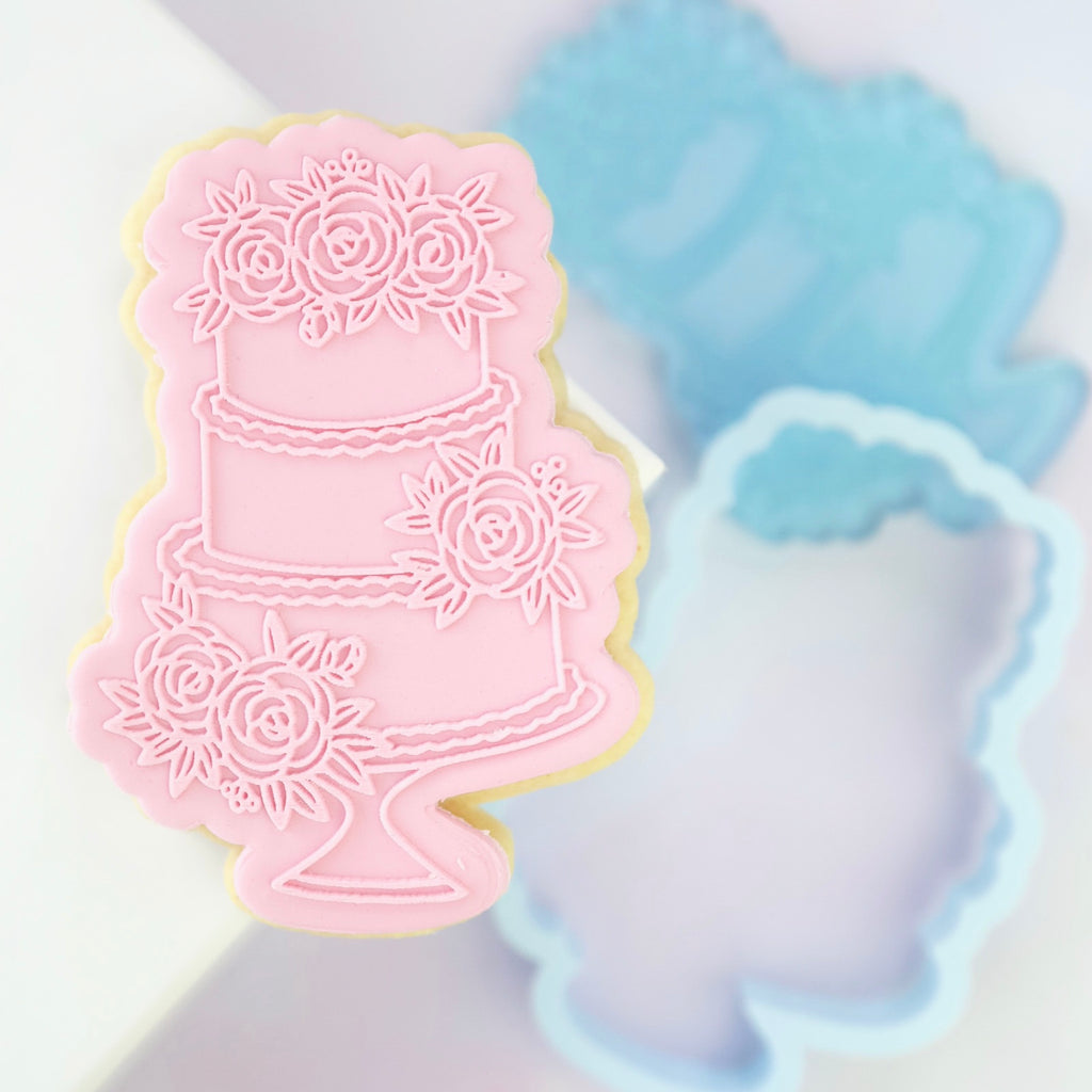 OUTBOSS STAMP N CUT - Wedding Cake