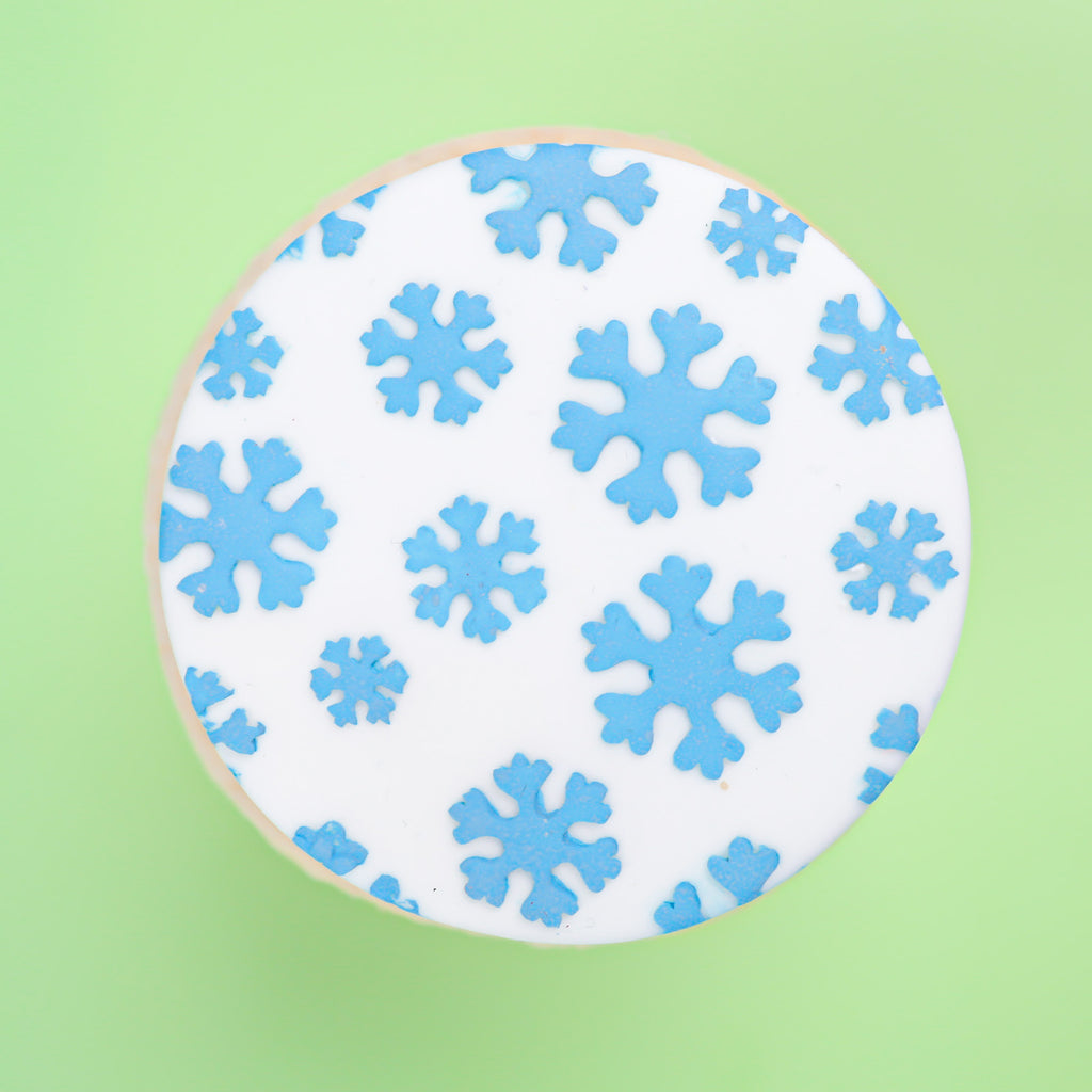 Mini Cookie & Cupcake Stencils - Snowflake