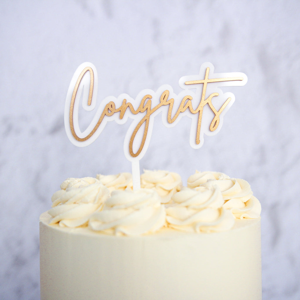 Shop Congratulations Cake Topper online | Lazada.com.ph