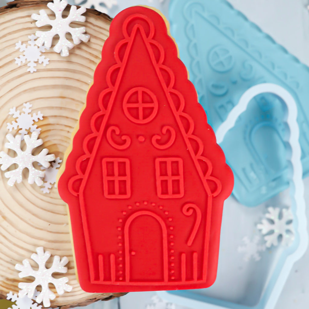 OUTboss STAMP N CUT - Gingerbread House