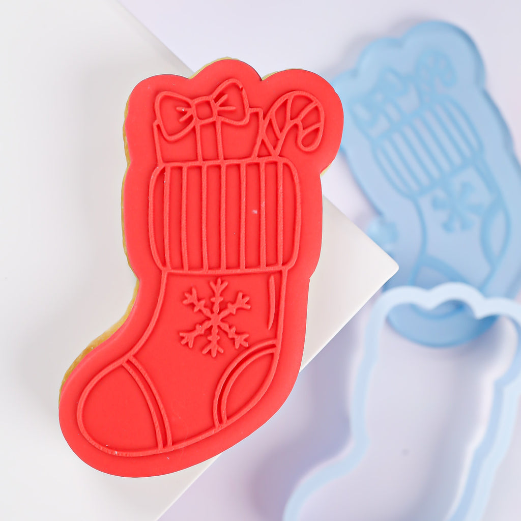 OUTboss STAMP N CUT - Christmas Stocking