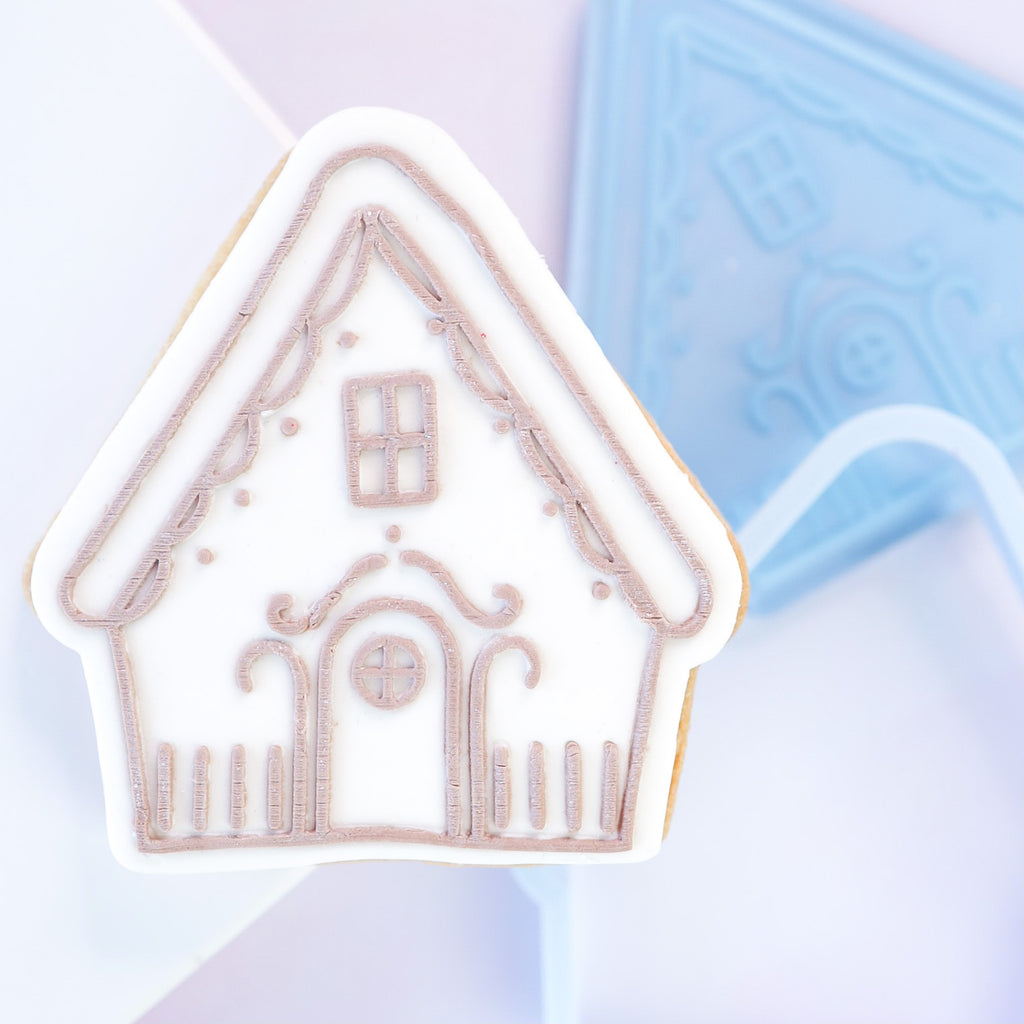 OUTboss STAMP N CUT - Gingerbread Cottage