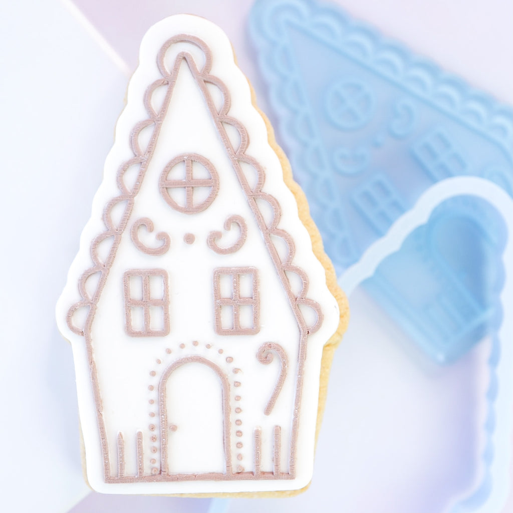 OUTboss STAMP N CUT - Gingerbread House