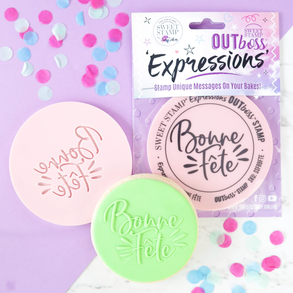 OUTboss Expressions -Bonne Fete - Regular Size