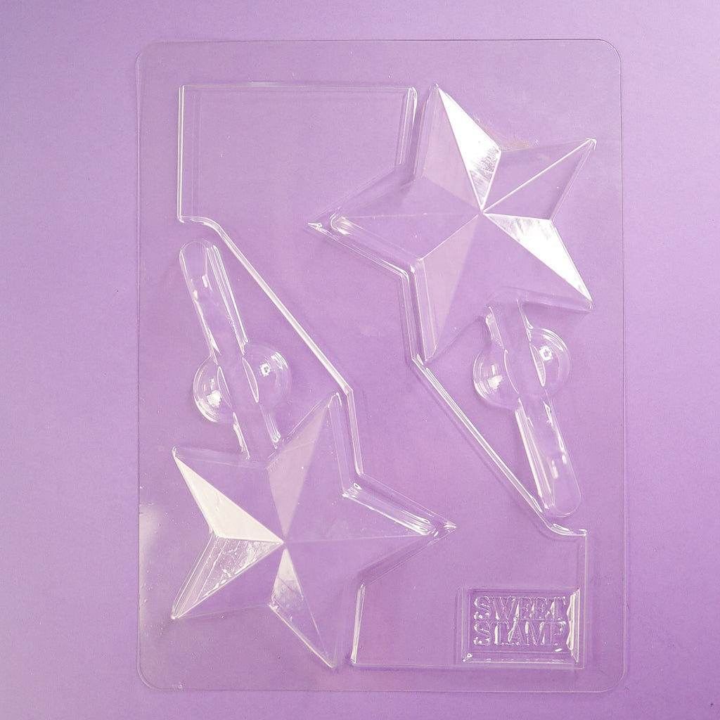 Sweet Stamp Star Cake Popsicle Mould