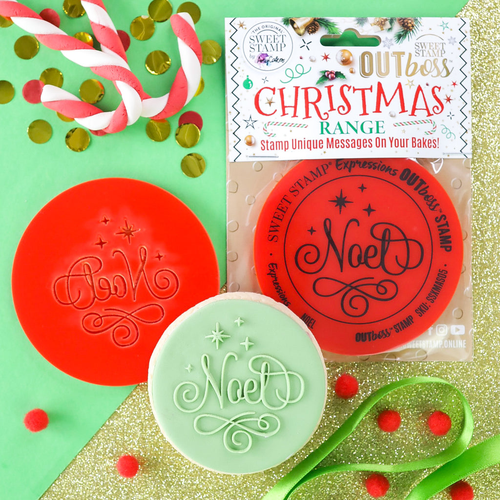 OUTboss Christmas -  Noel Swirls - Regular Size