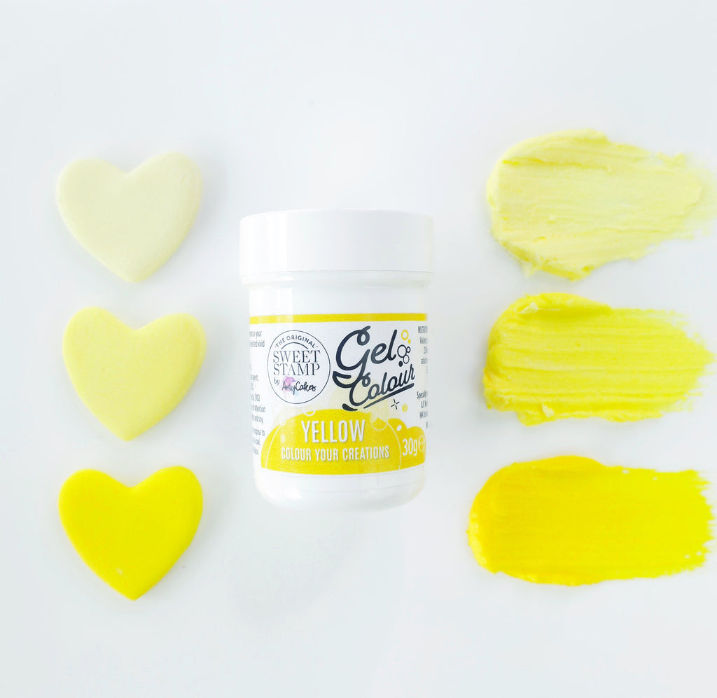 Sweet Stamp Gel Colour 30g - Yellow