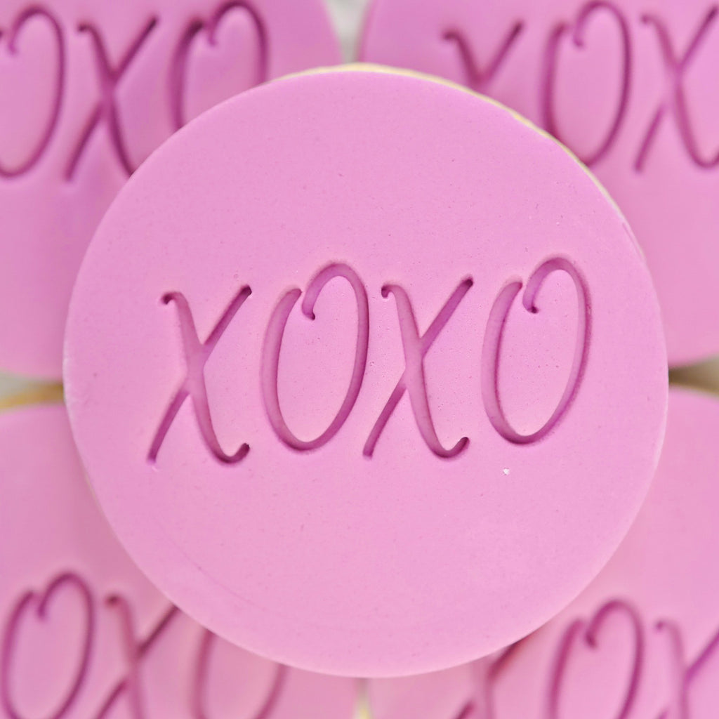 XOXO - Sweet Stamp Cookie/Cupcake Embosser