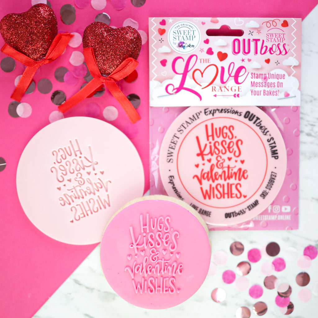 OUTboss Love -Trendy Hugs, Kisses & Valentine Wishes - Regular Size