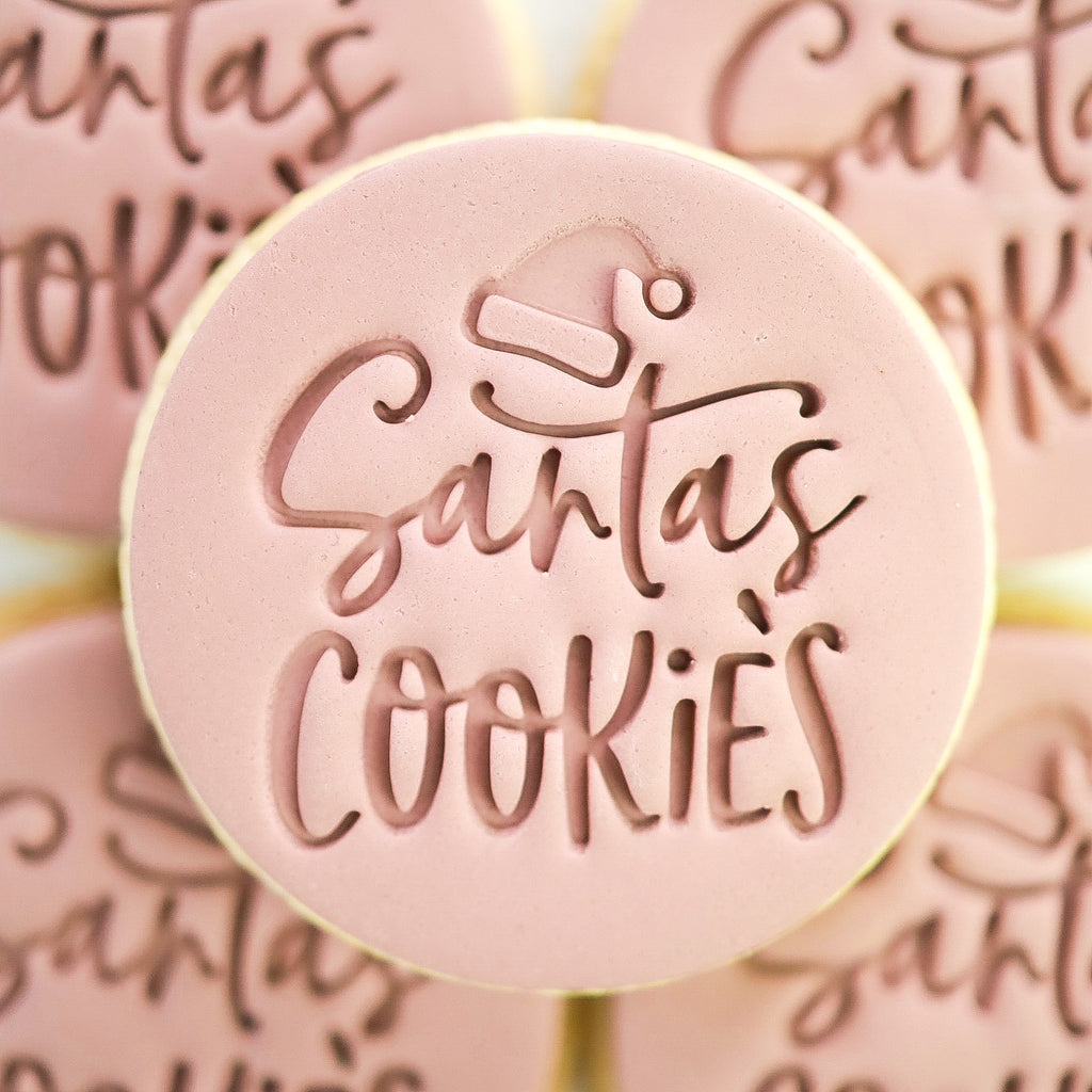 Santa's Cookies - Sweet Stamp Cookie/Cupcake Embosser