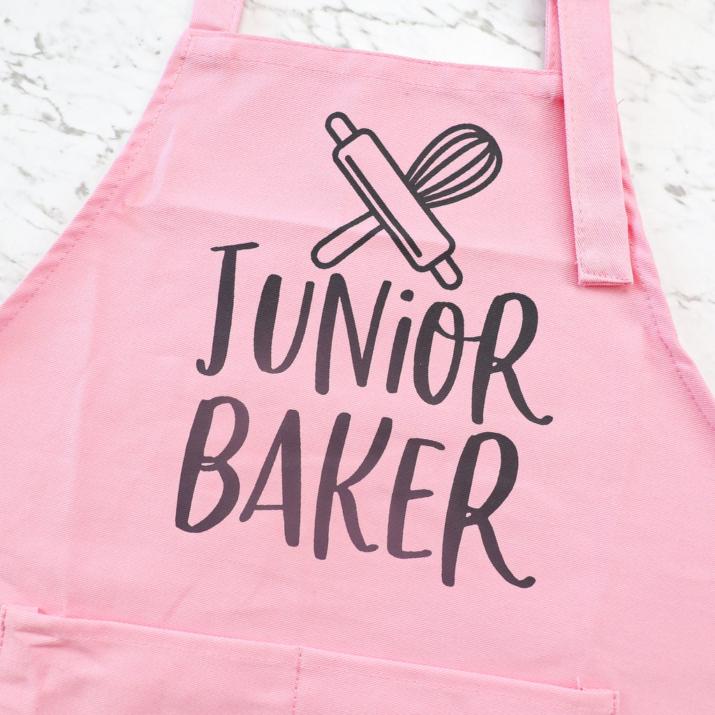 Sweet Stamp Junior Baker Apron - Pink