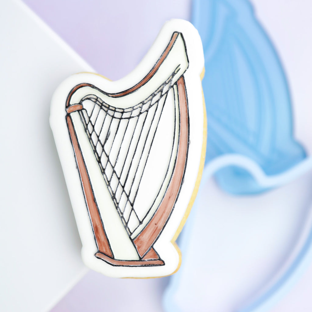 OUTboss STAMP N CUT - Irish Harp