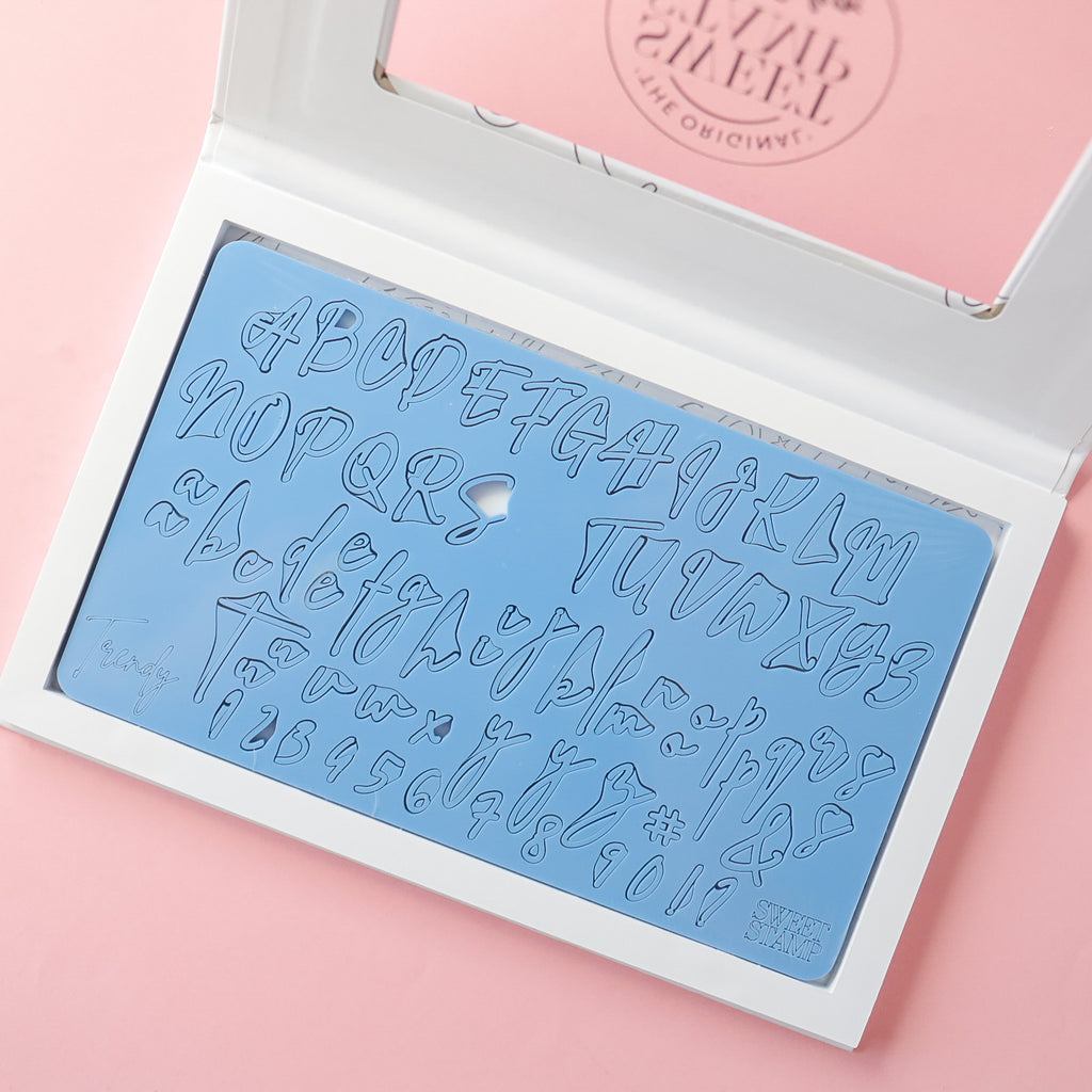 Sweet Stamp - Trendy Set - Uppercase, Lowercase, Numbers & Symbols