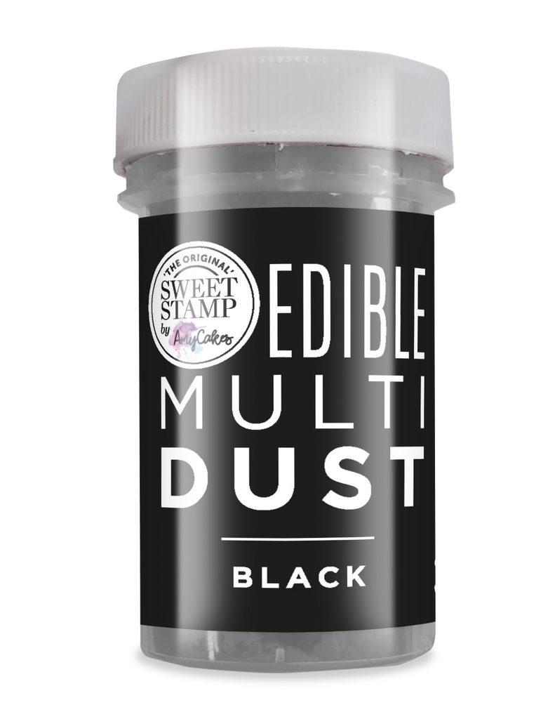 SweetStamp Edible Multi Dust - Black
