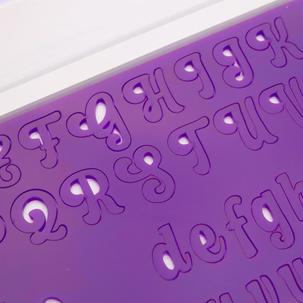 Groovy Set - Medium Letter Set