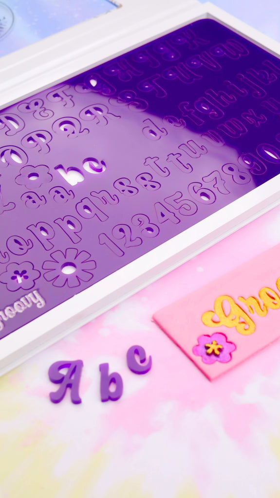 Sweet Stamp - Groovy Set - Uppercase, Lowercase, Numbers & Symbols