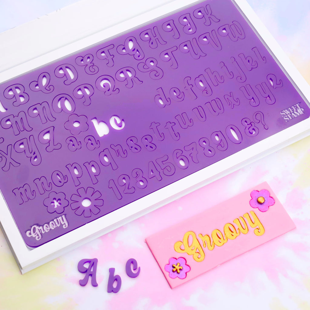 Sweet Stamp - Groovy Set - Uppercase, Lowercase, Numbers & Symbols