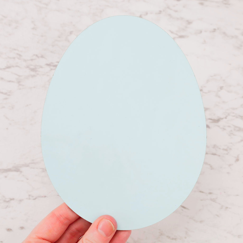 Sweet Stamp Egg Cake Board - Mint Blue