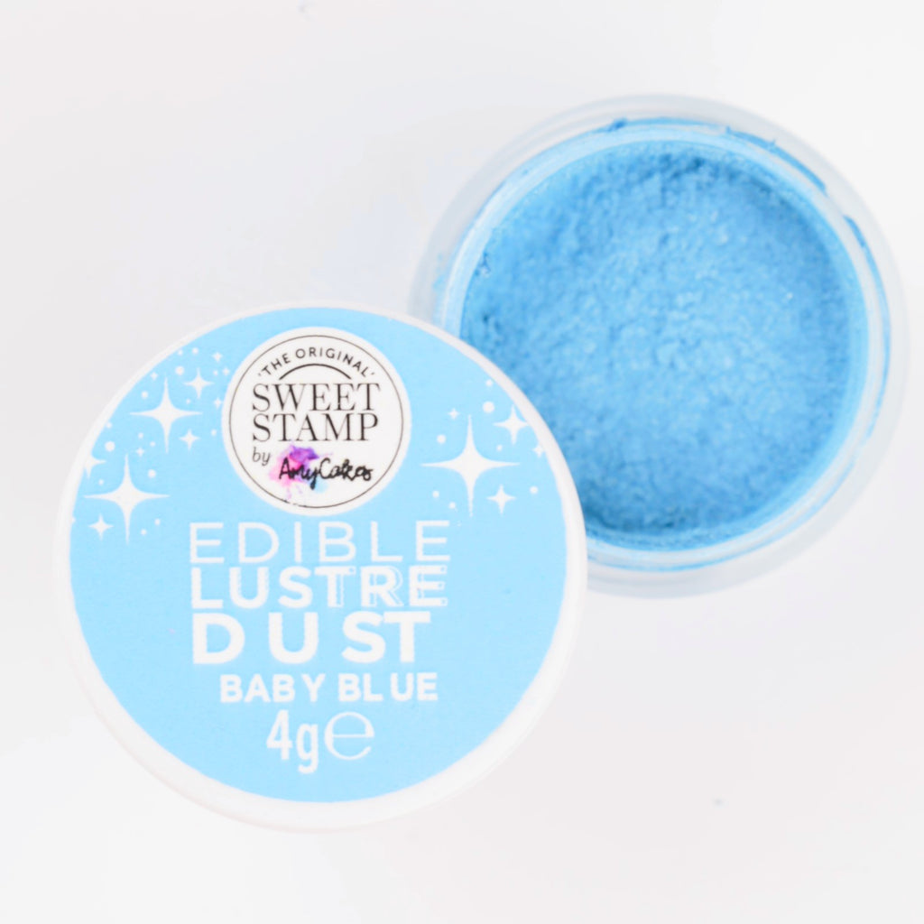 Sweet Stamp Edible Lustre Dust 4g - Baby Blue