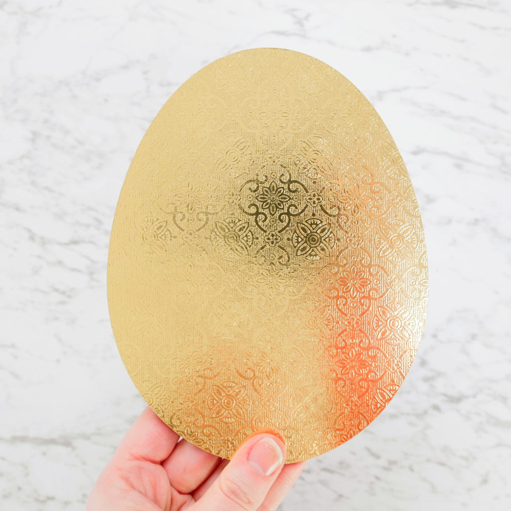 Sweet Stamp Egg Cake Board - Gold