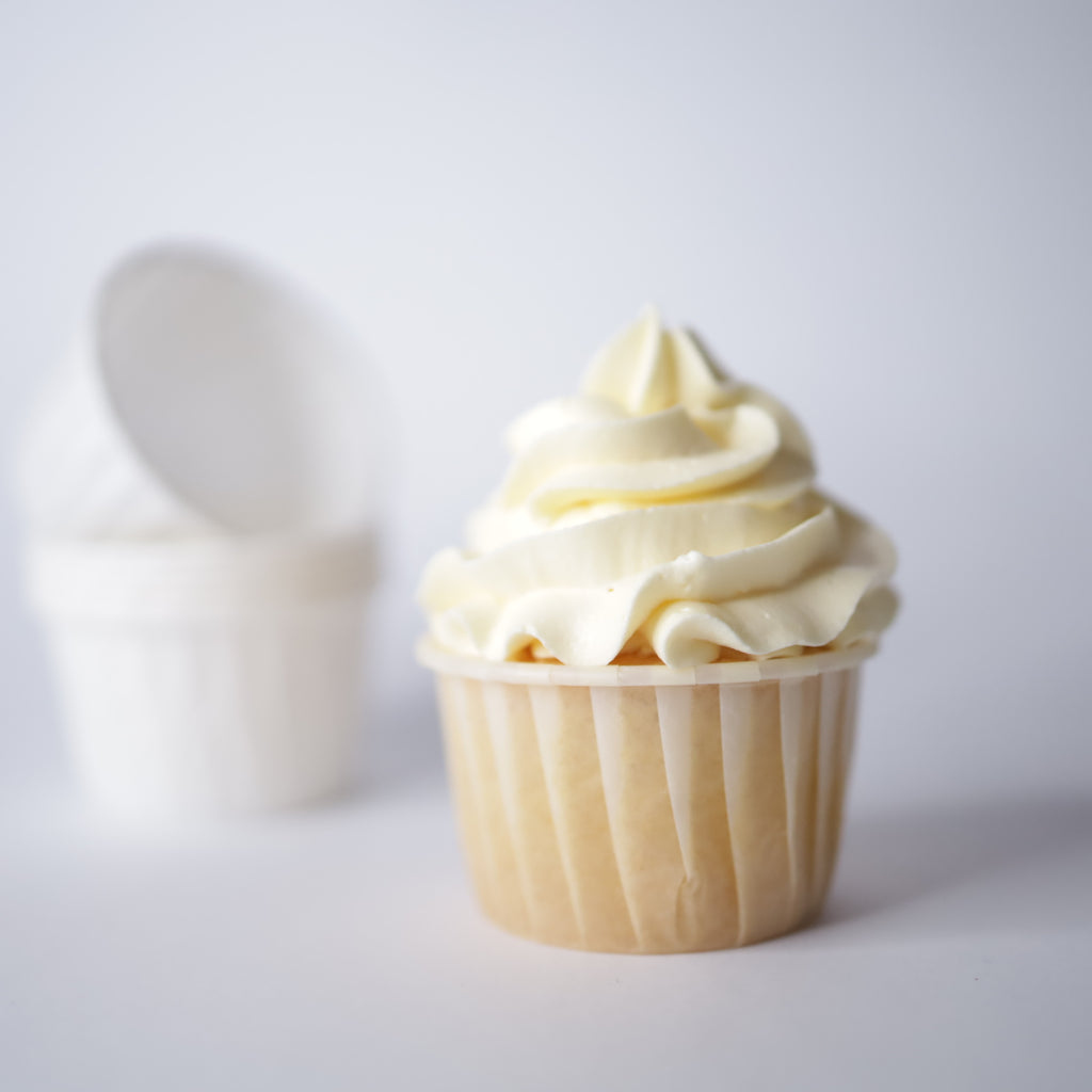 Sweet Stamp Baking Cups 24pk - White