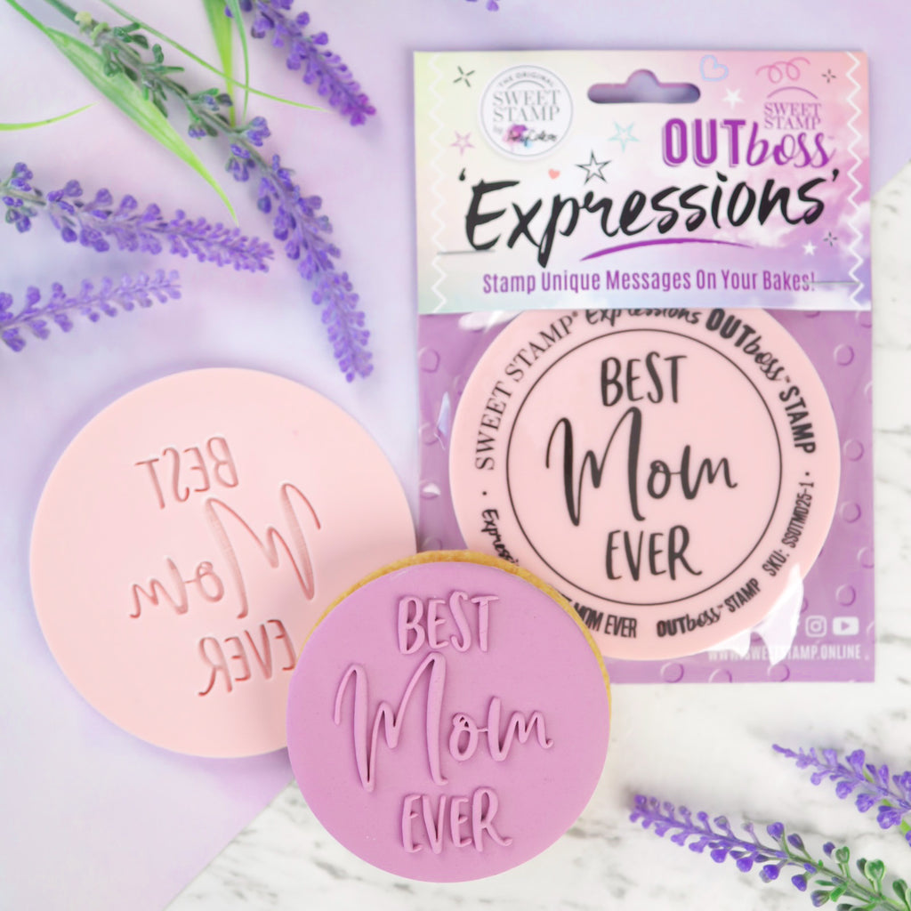 OUTboss Expressions - Trendy Best Mom Ever - Regular Size
