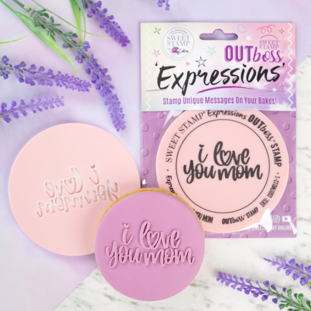 OUTboss Expressions - Elegant I Love You Mom - Regular Size