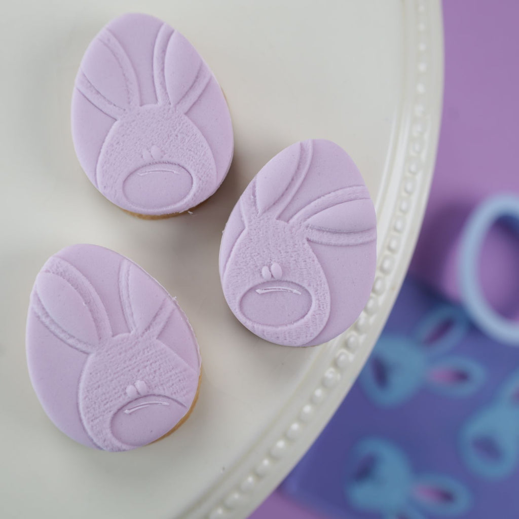 OUTboss STAMP N CUT - Easter Bunny Faces